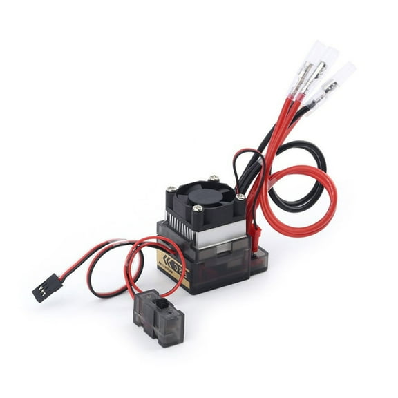 Tmboryuu Brushed Electric Speed Controller Dual Way 7.2V-16V ESC 320A for RC Car Tanks 380/540/550 Dual or Single Motor