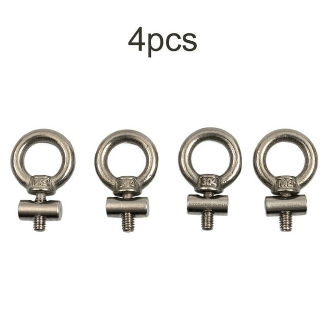 Yimiti 2-8X Butées de Rail de Store en Acier Inoxydable 6Mm Arrêts Camping-Car Caravane, 4 Pcs