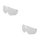 thumbnail image 4 of Greeniant Gafas de sombrero de bicicleta de carretera fáciles de desmontar lentes de ciclismo equipo moldeado integralmente piezas de reparación de gafas Transparente 2piezas Greeniant CBP489186, 4 of 5