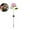 Pink, variant on VQPeo Solar Garden Lights Outdoor, Solar Hydrangea Lights Waterproof LED Flowers Stake Lights for Garden Pathway Patio Backyard Landscape Decorative