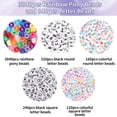 thumbnail image 3 of Kit para hacer pulseras de amistad con cuentas de poni QUEFE 4680 unidades, 3 of 7