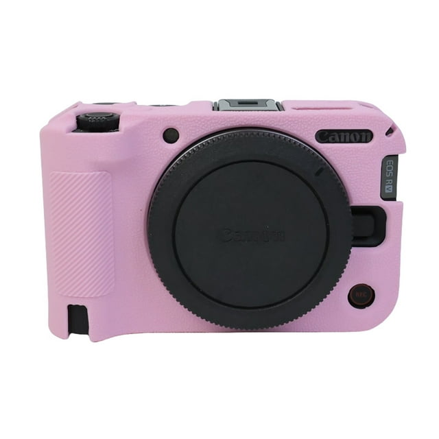 GadgetCom Camera Case Compatible with Canon EOS R50V, Anti-Slip Soft Silicone Shell Protective Cover