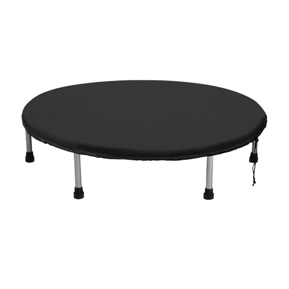 Mini Trampoline Cover Waterproof Fitness Protective Trampoline Round Covers for Indoor Outdoor Garden Rebounder 102x11cm