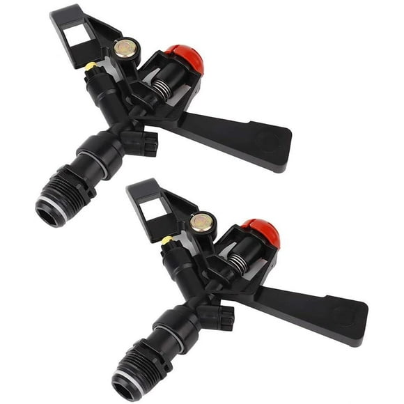 Nozzle Spray-2pcs G3/4" Plastic Garden Irrigation Rocker Arm Nozzle Water Spray Sprinkler Head