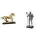 thumbnail image 1 of Escultura Figura Obra de Arte Adorno Coleccionable Estatua para Decoración de Escritorio Estantería Muebles de Sala Decoración del Hogar Caballero Fig, 1 of 8