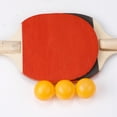 thumbnail image 3 of Ping Pong Paddles,Table Tennis Paddles Set of 2 Paddles and 3 Balls, Soft Sponge Rubber - Ideal for Professional and Recreational Games, 3 of 7