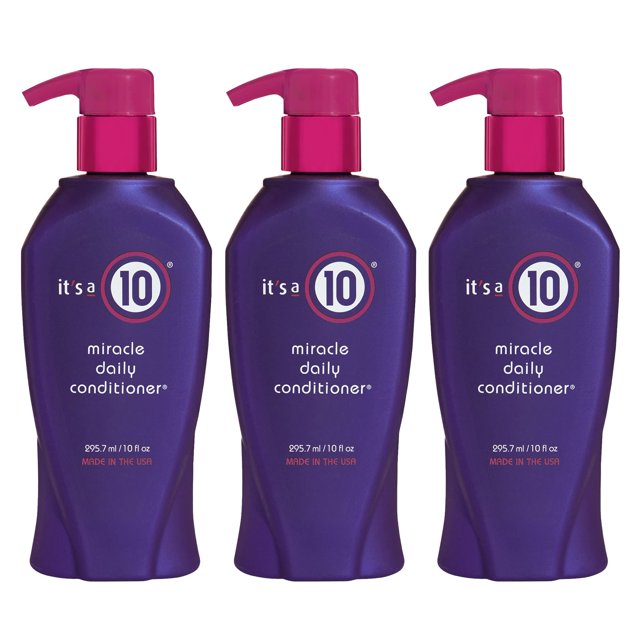 ITS A 10 by It's a 10 ACONDICIONADOR DIARIO MIRACLE 10 OZ (Paquete de 3) por ITS A 10