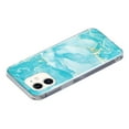 thumbnail image 2 of Dteck Phone Case for Apple iPhone 11 6.1 inch,Marble Stone Design Pattern TPU Soft Silicone Shockproof Ultra Slim Thin Anti-scratch Back Case Cover,Green Marble, 2 of 5