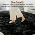 thumbnail image 5 of ZRSDIXK 9ft x 12ft Area Rug, Soft Fluffy Area Rugs for Living Room Bedroom Kids Room Decor Carpet, Black, 5 of 7