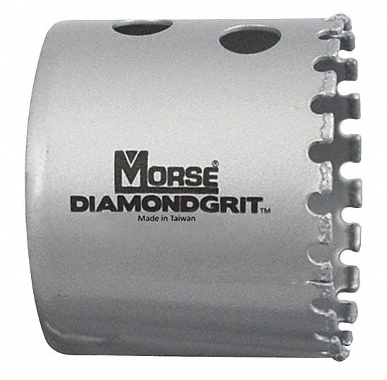 K 2-1/2-Inch M Morse DG40C Diamond Grit Hole Saw 