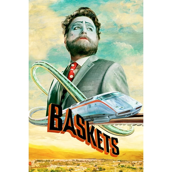 Baskets Season 1 to 4 DVD