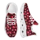 thumbnail image 1 of Zapatillas de malla con estampado de frutas de plátano y fresa naranja para mujer, zapatos de plataforma ligeros, zapatillas con amortiguación para mujer, 1 of 6