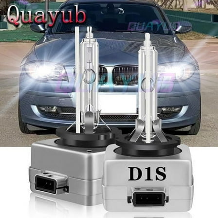 D1S HID Headlight Bulbs 35W White 6000k Bright For BMW 118i 2012-2015 High Low Beam