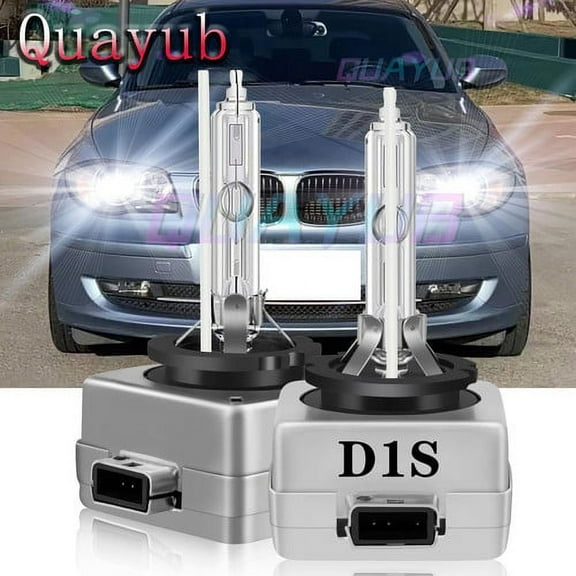 D1S HID Headlight Bulbs 35W White 6000k Bright For BMW 118i 2012-2015 High Low Beam