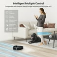 thumbnail image 4 of Viomi Smart Robot Vacuum V3 Max Duster Vacuum & Mop for Multi Floors, Black, 4 of 12