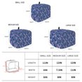 thumbnail image 6 of Toaster Cover 2 Slice, Pink Blue Flowers Dustproof Bakeware Oven Protector with Top Hook, Watercolor Pastoral Botanical Waterproof Small Kitchen Appliance Toasters Dust Cover, 11"x6"x8", 6 of 9