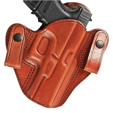 Tagua DSH-1227 Taurus Judge Polymer Dual Snap Holster, Brown, Right (Best Price On Taurus Judge)
