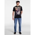 thumbnail image 3 of Star Wars Men's and Big Men's Mandalorian Graphic Cosplay Tee and Beanie Set, 2-Piece, Sizes XS-3XL, 3 of 6