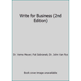 thumbnail image 1 of Pre-Owned Write for Business (2nd Edition) (Unknown) 1932436332 9781932436334, 1 of 1