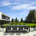 thumbnail image 5 of Air XL Extension 11 Piece Dining Set in Black, 5 of 6