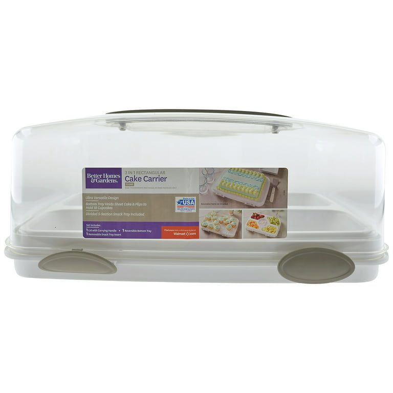 OO  Soffritto Soffritto Professional Bake Rectangle Cake Carrier Size  42.5X29X8.5cm