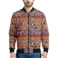 thumbnail image 5 of Chaquetas con cremallera con estampado aborigen australiano para hombre, abrigos con estampado 3D, chaquetas informales de calle, sudaderas con cremallera y manga larga, 5 of 5