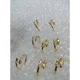 thumbnail image 6 of Open Hug Ring Gold Plated Adjustable Silver Ring With Diamond Treatment Open Mouth Fashion Jewelry For Women Today, 6 of 8