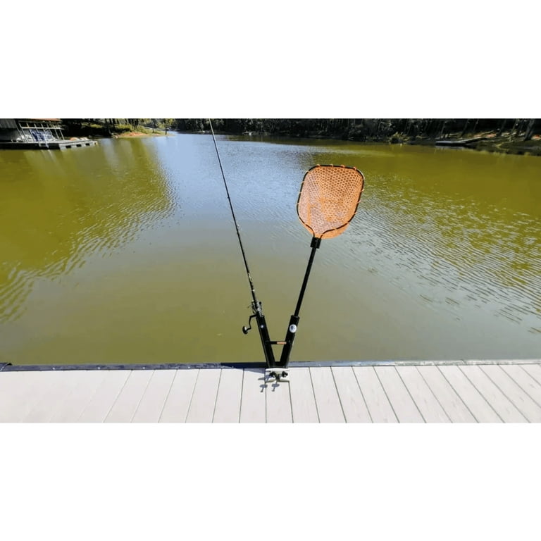 Fishing Rod Holder for Docks and Piers - Dock-It Fisher Fishing Rod Holder for Docks and Piers - Dock-It Fisher