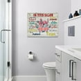 thumbnail image 6 of Hair Salon Wall Art Teamwork Pictures Wall Decor Rustic Hair Stylist Salon Canvas Decor Prints Painting Framed Artwork for Office Barbershop Makeup Room Ready to Hang 12"x16", 6 of 6