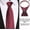 Burgundy Stripes, variant on Men's Pre-tied Black Zipper Tie - No Knot Easy to Wear, Solid Twill Woven Ribbed Texture, Formal Business Dress Tie for Men Black Fine Lines