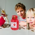 thumbnail image 4 of STRANDCHIC Red Ps Gas Tank Shaped Money Box for Storage Creative Design, 4 of 6