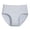 Gray, variant on Iyufng Women's Panties Single Solid Color Breathable Briefs