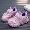 thumbnail image 2 of Staki Toddler Girl Sneakers Kids Athletic Sneakers Running Shoes Mesh Design Suitable for Outdoor Activities(Purple,1.5 Big Kid), 2 of 9