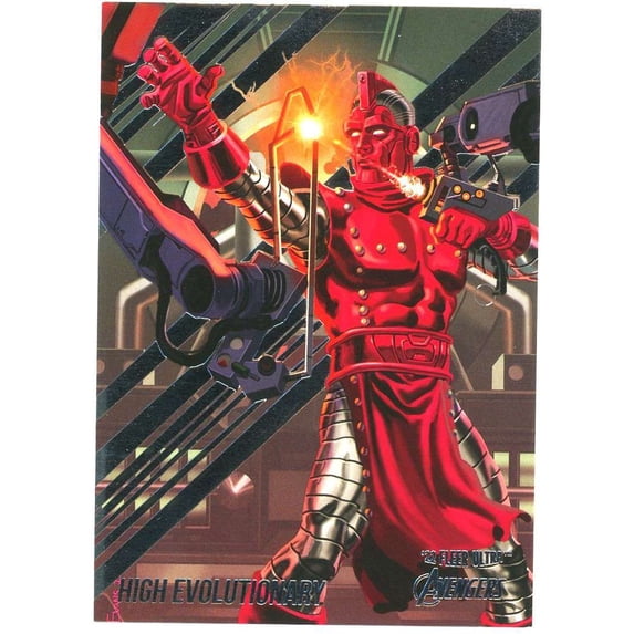 Marvel 2022 Marvel Fleer Ultra Avengers High Evolutionary Trading Card #28