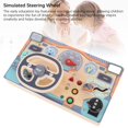 thumbnail image 4 of Juguete para el Volante para Niños, Volante de Madera Fingente Juguar Al Juguete de Conducció Interactiva Para Niños, 4 of 7