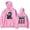 Pink, variant on Joe Nichols Black Tour Hoodies Casual Tops Fashion Clothes Vintage 90s Sweatshirts