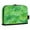 Green Ink Splatter Pattern, variant on Standing Pencil Case with Base Large Capacity Stationery Pouch Pen Bag with Zipper for Women Men Confetti and Stars Scattered