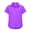 00#&-Purple1889, variant on Kiijoy Girls Short Sleeve Button Down Shirt Summer Casual Lightweight Shirt, 5-6 Years