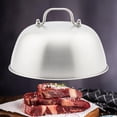 thumbnail image 6 of Melting Dome, 6.3 Inch, Stainless Steel, Cheese Melting Dome, Round Basting Cover, Grilling Melting Dome for Griddle, Griddle Grill Accessories., 6 of 8