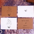thumbnail image 4 of Sobre de papel kraft en blanco, bolsa de papel para guardar postales, sobre blanco, 4 of 5