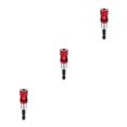thumbnail image 1 of Ruiboury Hex Shank Bit Holder Locking Adjustable Extension Rod Bar Quick Change Repair Socket Extender Adapter with Driver Red 3Set, 1 of 6