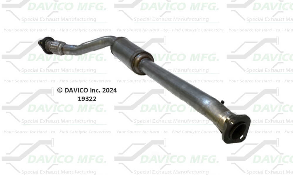 Davico Mfg 19322 Direct-Fit Catalytic Converter