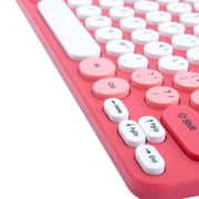 RadioShack Wireless Keyboard & Mouse Combo (2.4G) (Pink)