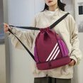 thumbnail image 4 of Mochilas deportivas al aire libre para hombres y mujeres Mochilas deportivas de fitness Mochilas de baloncesto Mochilas de montaña Mochilas con cordón y logotipo en la boca, 4 of 5