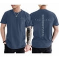 thumbnail image 2 of Christian Shirts for Men Summer Short Sleeve Lightweight Casual Crewneck Bible Verse Graphic Tee Shirt, 2 of 8