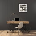 thumbnail image 3 of Lam, Vanna 20x20 White Modern Wood Framed Museum Art Print Titled - Evanesce III, 3 of 4