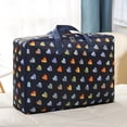 thumbnail image 4 of Heavy Duty Storage Bag with Reinforced Handles - Large Tote for Clothes Toy and Christmas Decoration Thickened with Double Zippers, 4 of 6