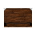 thumbnail image 6 of AFI Dakota Queen Wood Murphy Bed Chest with Storage Drawer and Built-in Charger, Barnwood, 6 of 6
