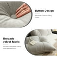 thumbnail image 4 of Lovote Velvet Headboard Pillow 23.6" x 39.4" Gary - Bed Rest Reading Pillow, Long Backrest Cushion for Sofa, Daybed, Tatami, Bay Window, 4 of 7