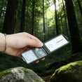 thumbnail image 3 of QueMer Compacts Survival Tool With 10 Functions Including Compasses Thermometers Hygrometer Fires Starter And Signals Whistles, 3 of 8